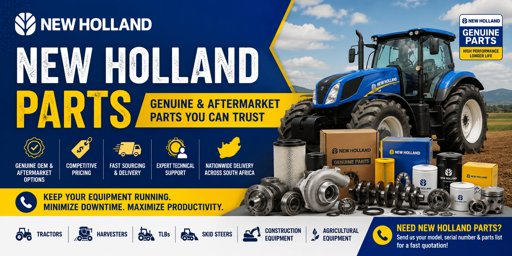 New Holland Parts