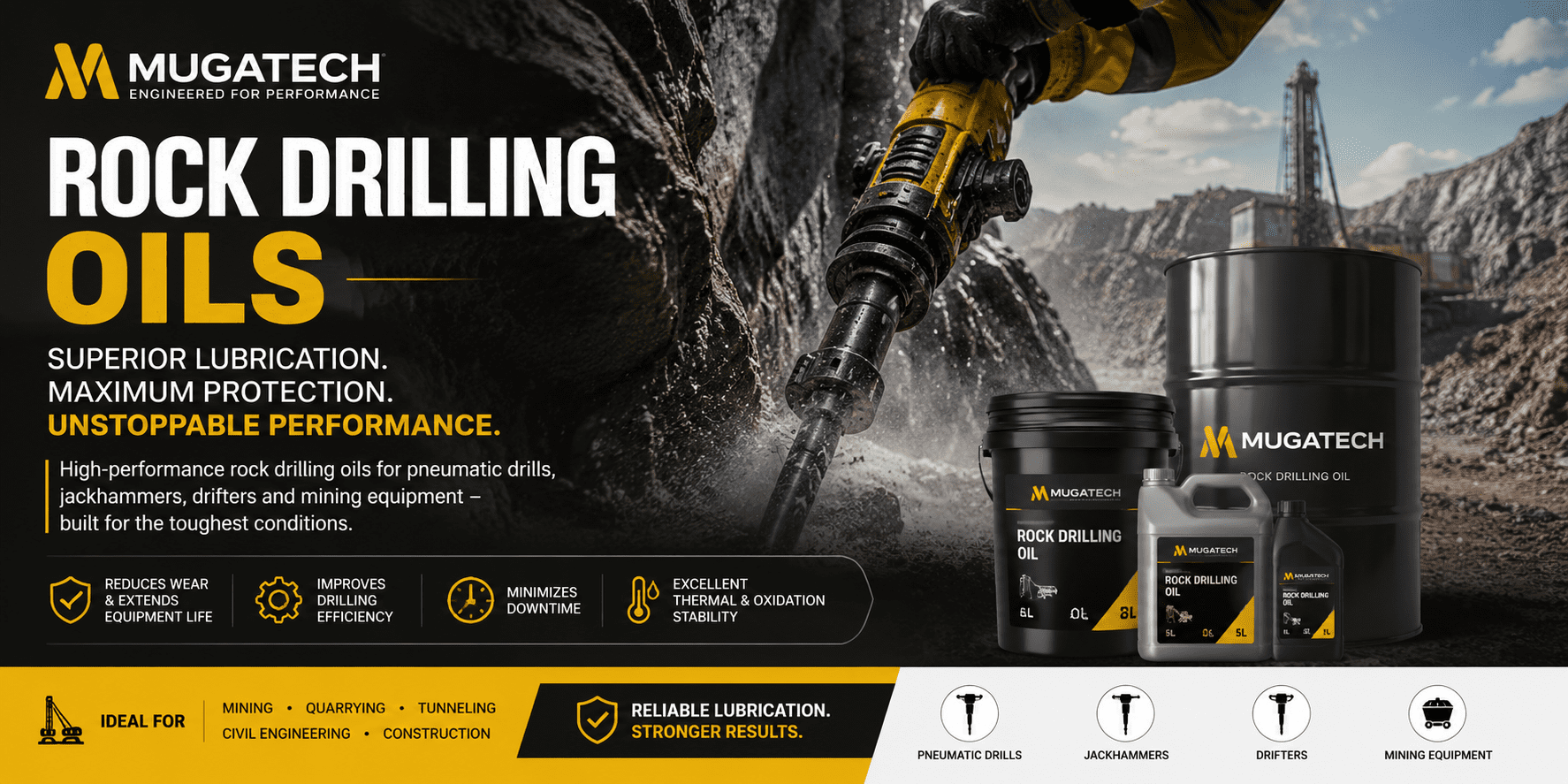 Rock Drilling Oils