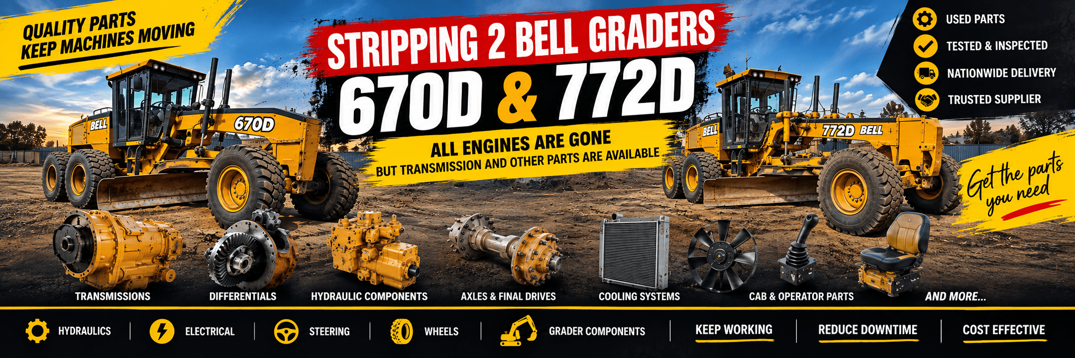 Stripping Bell Graders